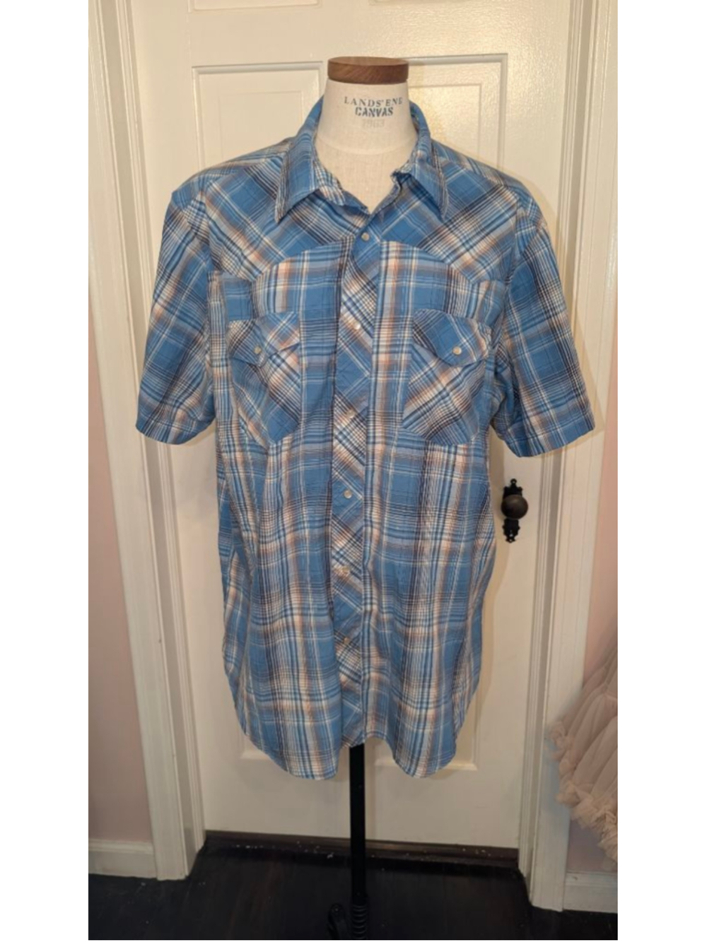 men's vintage wrangler western shirt